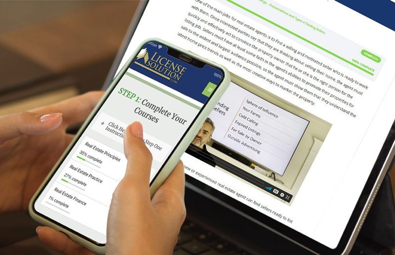 California Real Estate License School License Solution