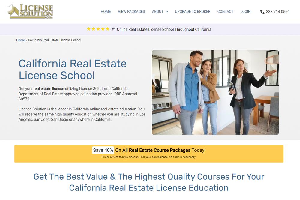 License Solution Real Estate Courses