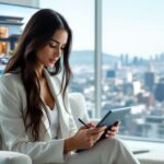 Person Reviewing Realtor Requirements
