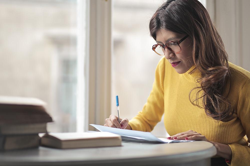 Woman Finding Their Learning Style