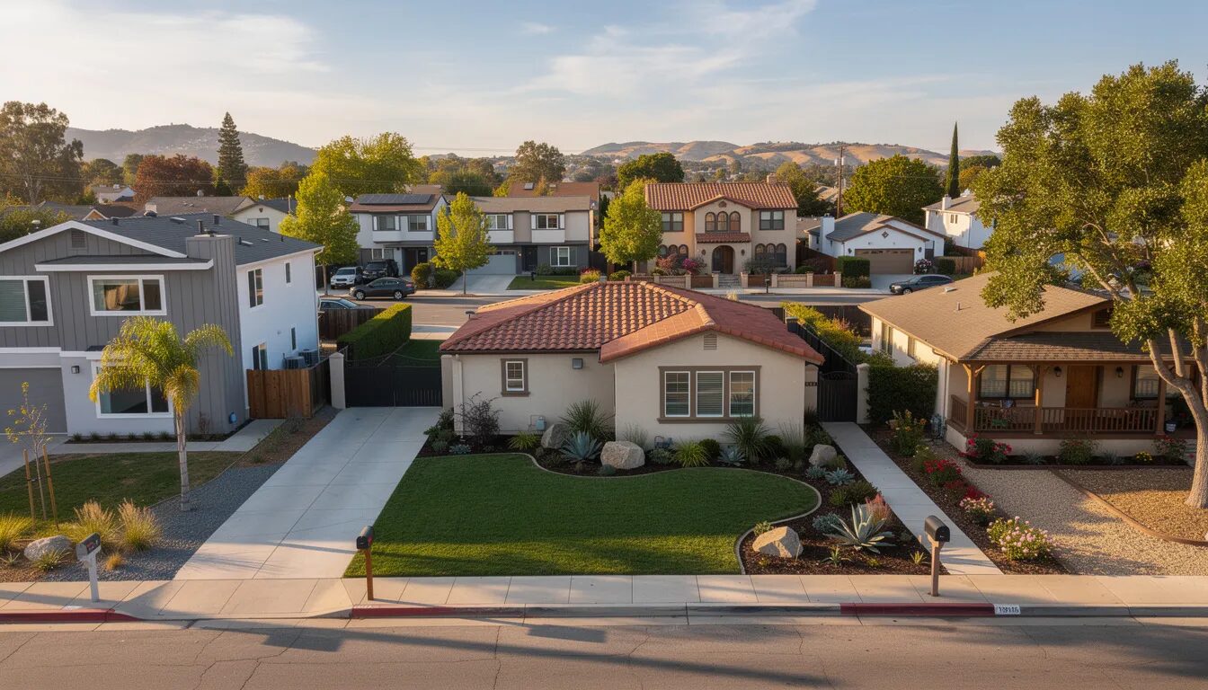 Los Angeles Real Estate Middle Class Home