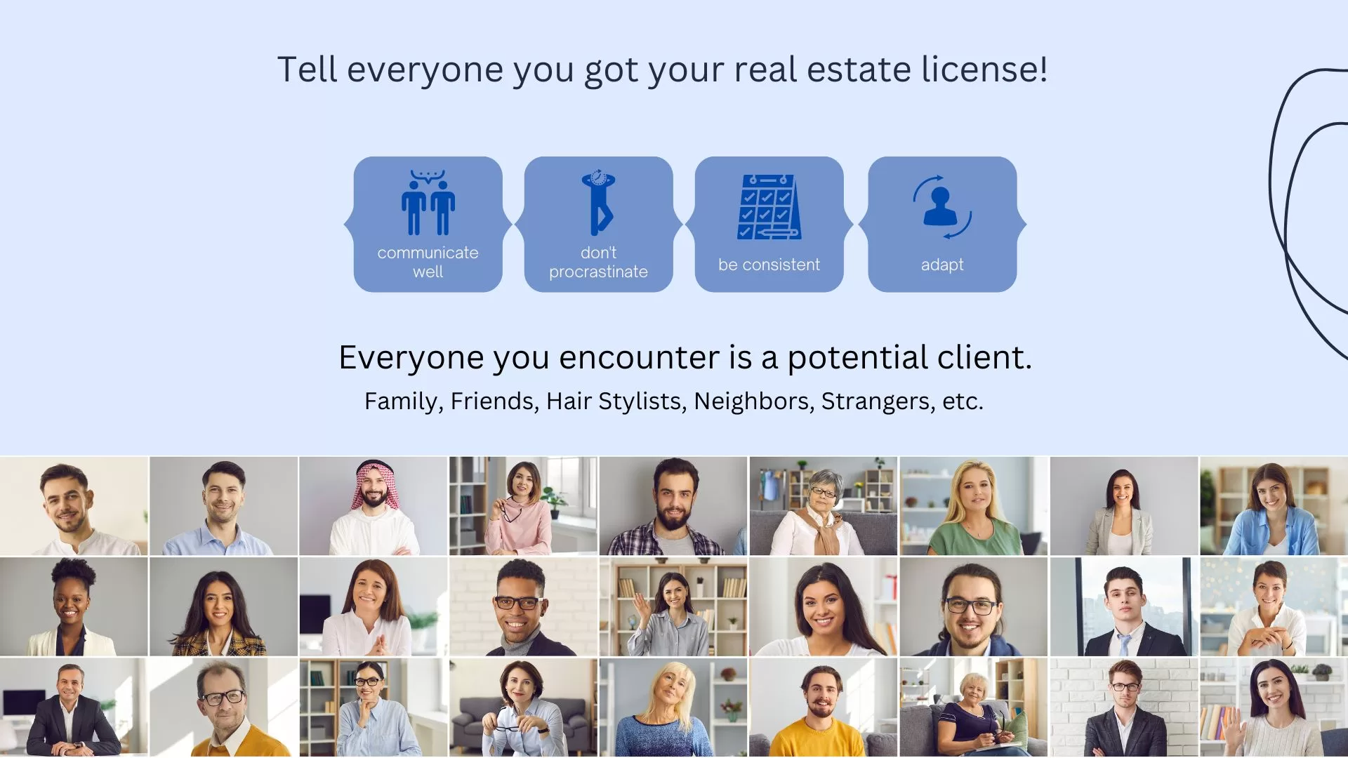 Marketing Your Real Estate License