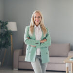 Real Estate Agent With Arms Folded